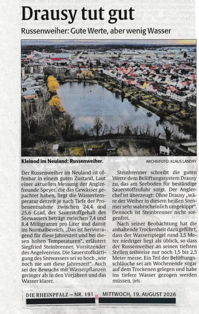 Drausy tut gut Zeitungsartikel